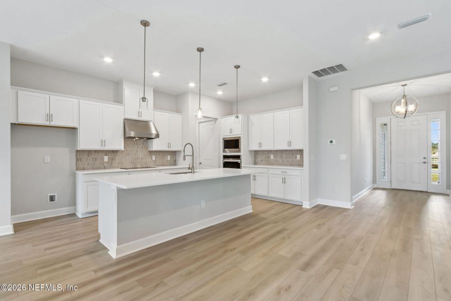 Furnished interior view inside a new home in Sandy Ridge, Yulee (Image 13).