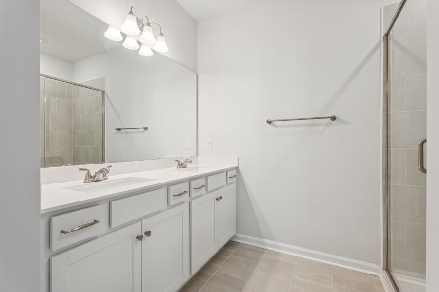 Furnished interior view inside a new home in Lakeview Village, Charlotte (Image 9).