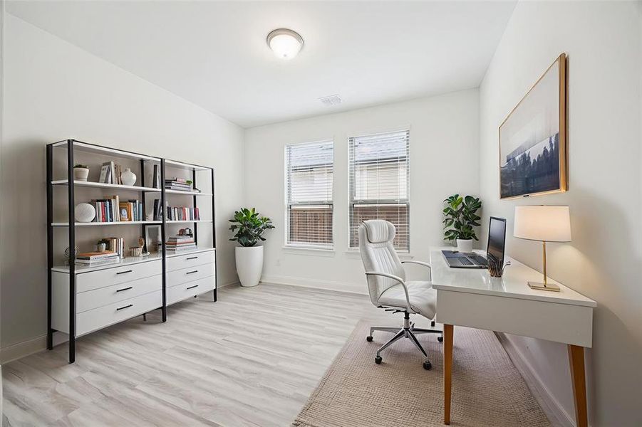 Furnished interior view inside a new home in , Prosper (Image 31). Furnished interior view inside a new home in , Prosper (Image 31).