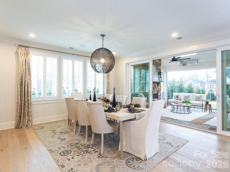 Furnished interior view inside a new home in , Davidson (Image 9).