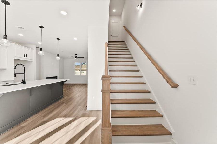 Spacious, unfurnished interior of a new home in East Park Village, Kennesaw (Image 21). Spacious, unfurnished interior of a new home in East Park Village, Kennesaw (Image 21).