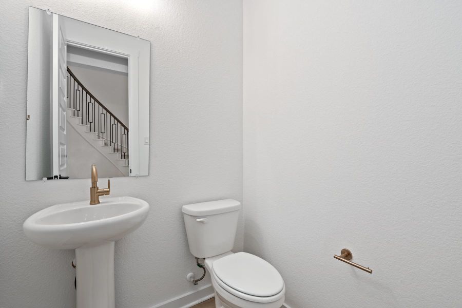 Furnished interior view inside a new home in Wolf Ranch, Georgetown (Image 7).