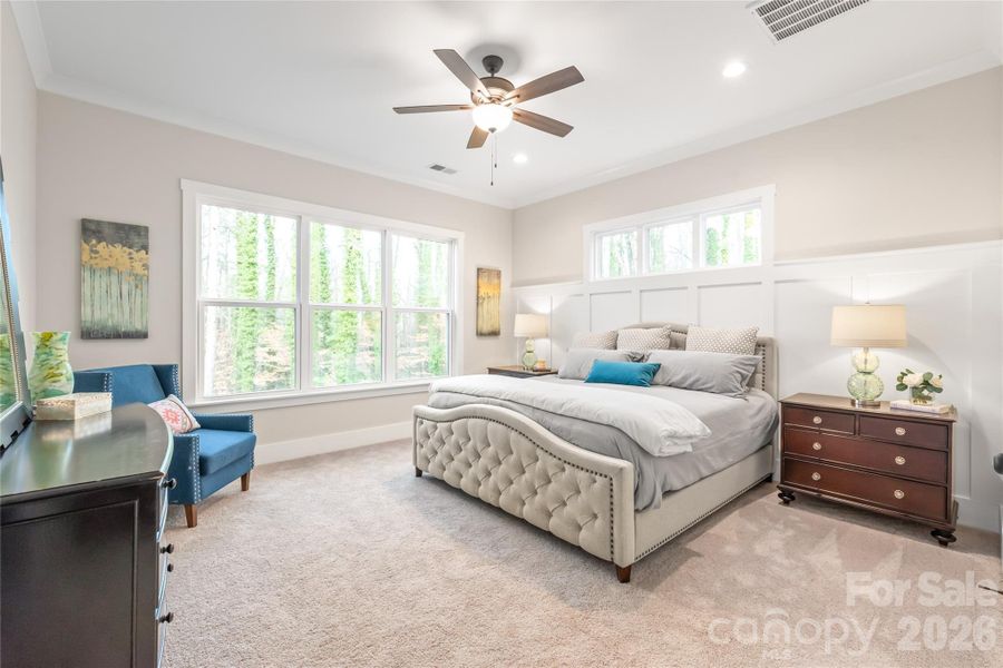 Furnished interior view inside a new home in , Mooresville (Image 34).