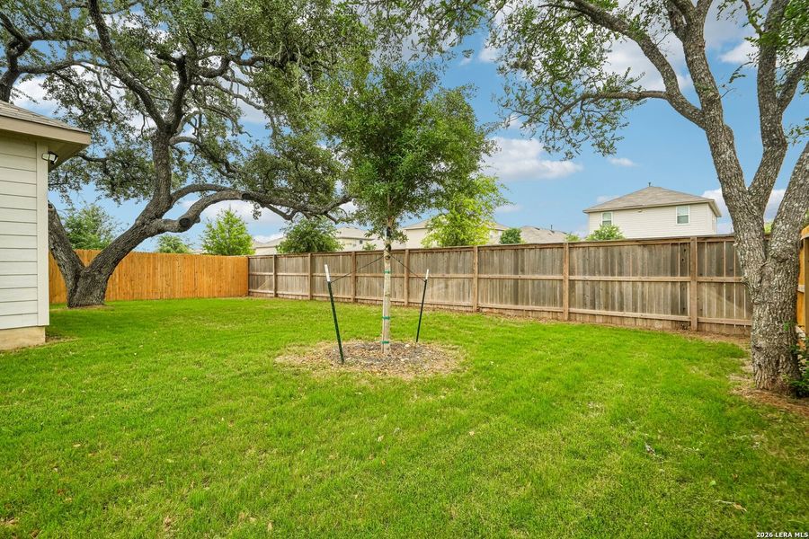Exterior details and patio area of a home in Riverstone at Westpointe Express, San Antonio (Image 4). Exterior details and patio area of a home in Riverstone at Westpointe Express, San Antonio (Image 4).