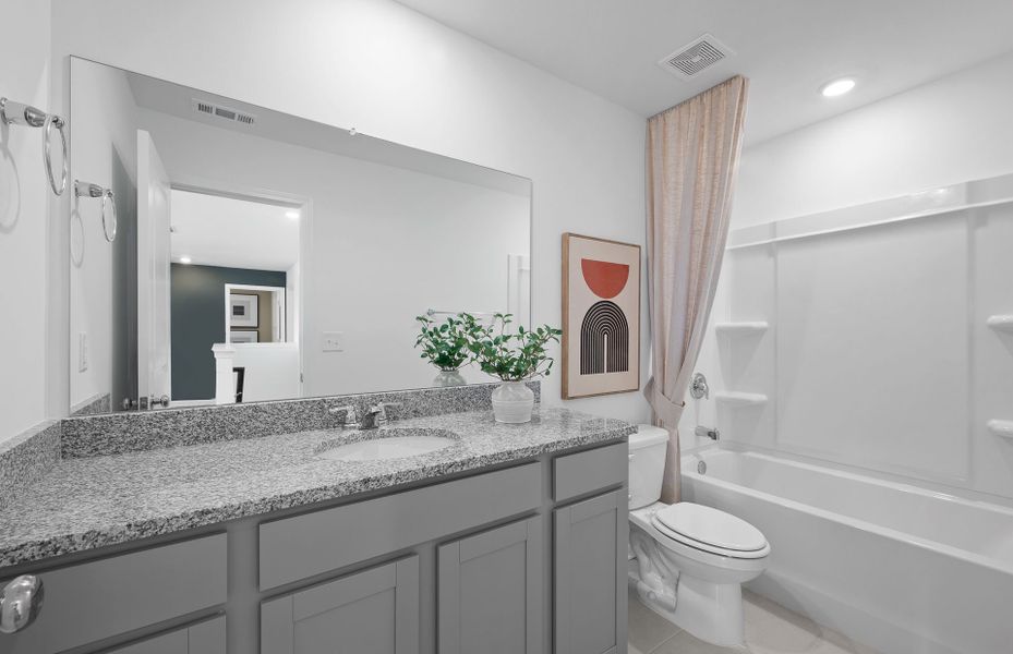 Furnished interior view inside a new home in Avery Ridge, Gainesville (Image 10).