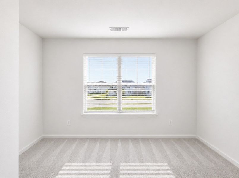Spacious, unfurnished interior of a new home in Wheatfield, Shelbyville (Image 16).