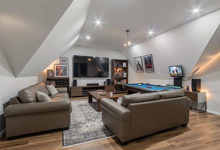 Furnished interior view inside a new home in , North Richland Hills (Image 6).