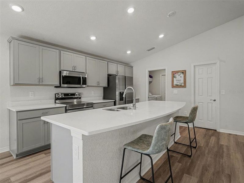 Furnished interior view inside a new home in Jackson Crossing, Palmetto (Image 6).