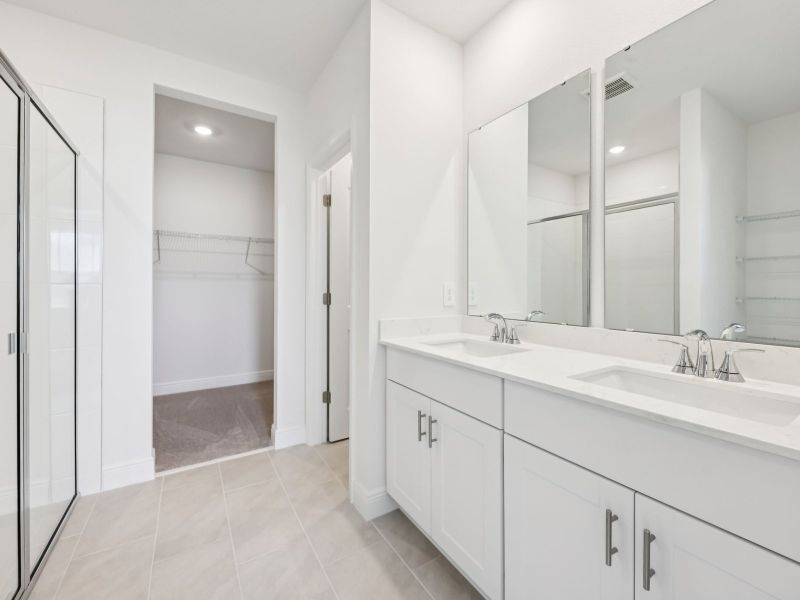 Furnished interior view inside a new home in The Reserve at Hammock Oaks - Signature Series, Lady Lake (Image 8).