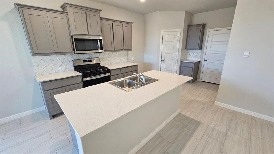 Furnished interior view inside a new home in Monarch at the Meadows, Denton (Image 5). Furnished interior view inside a new home in Monarch at the Meadows, Denton (Image 5).