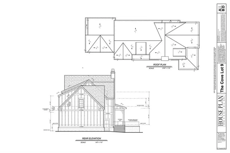 Exterior rendering of this home design in , Acworth, GA (Image 4).