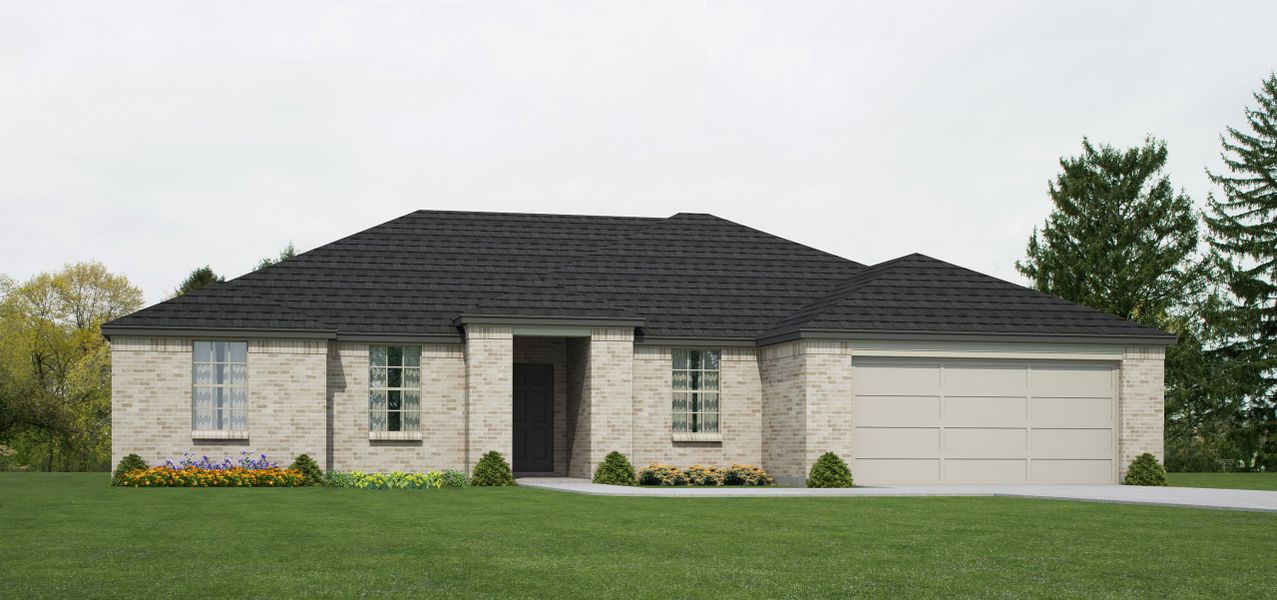 Representative exterior photo of a completed home built from the Magnolia by Our Country Homes in Runaway Bay, Runaway Bay, TX (Image 3).