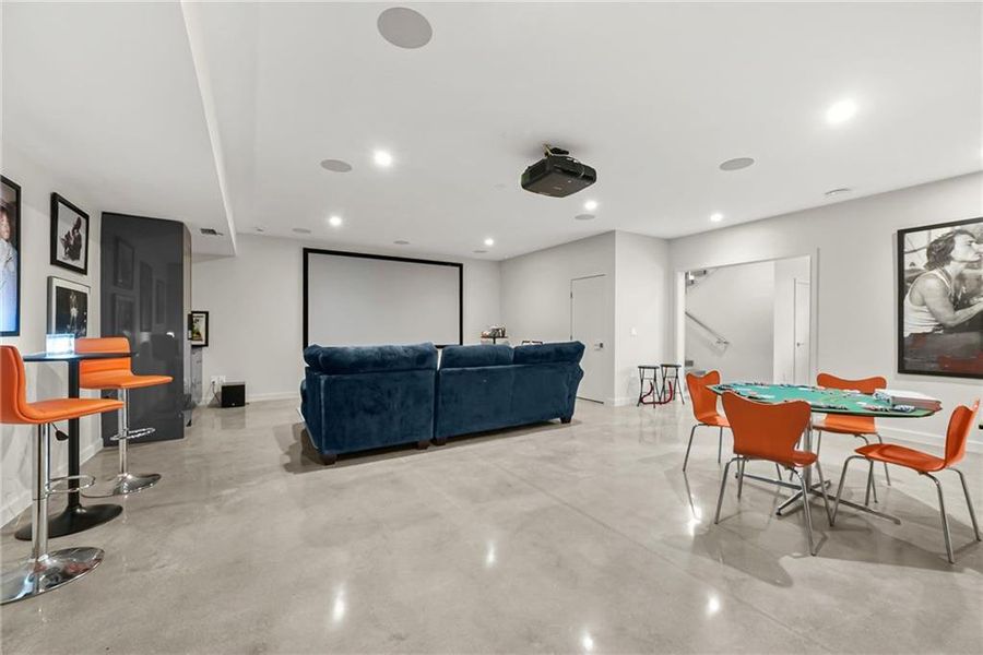 Furnished interior view inside a new home in , Atlanta (Image 54).