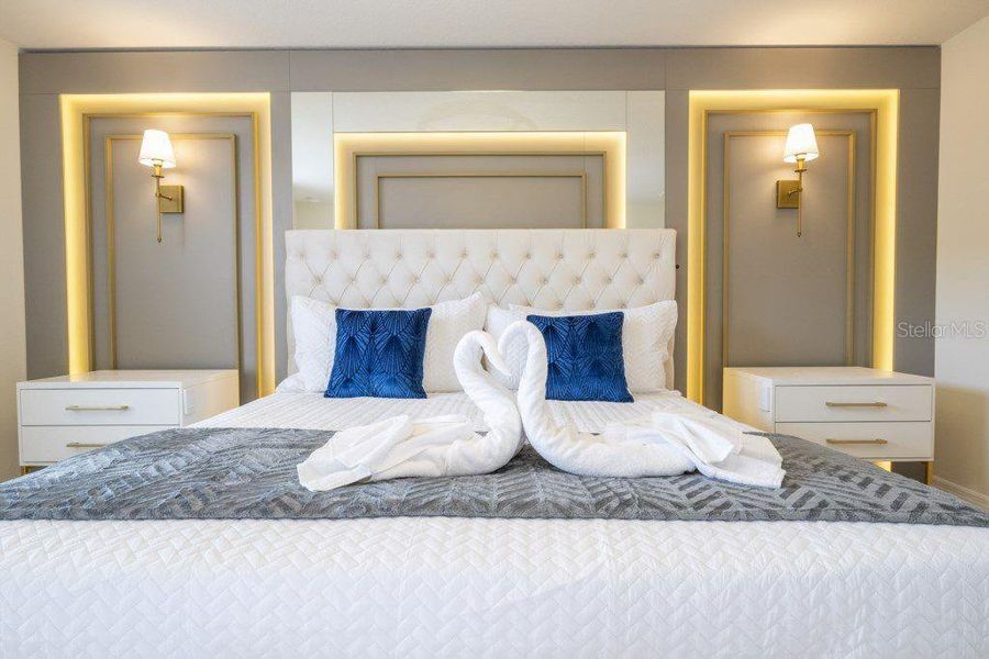 Furnished interior view inside a new home in , Davenport (Image 16).