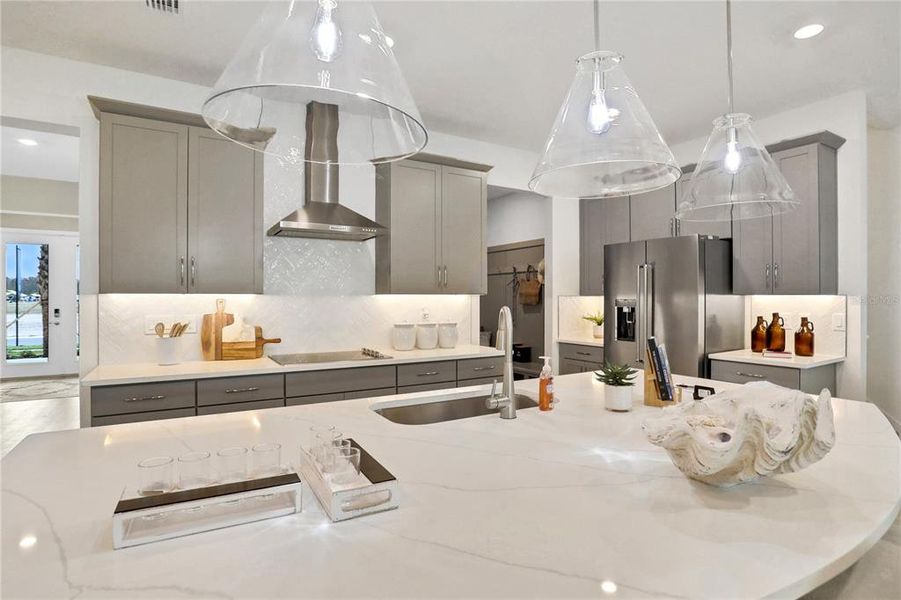 Furnished interior view inside a new home in Angeline, Land O' Lakes (Image 18).