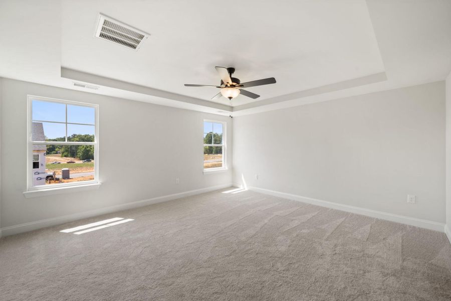 Spacious, unfurnished interior of a new home in Hayes Village, Greensboro (Image 25).