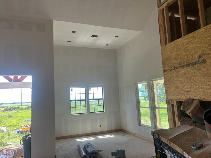 In-progress construction of a new home in , Crosby, TX (Image 8). In-progress construction of a new home in , Crosby, TX (Image 8).