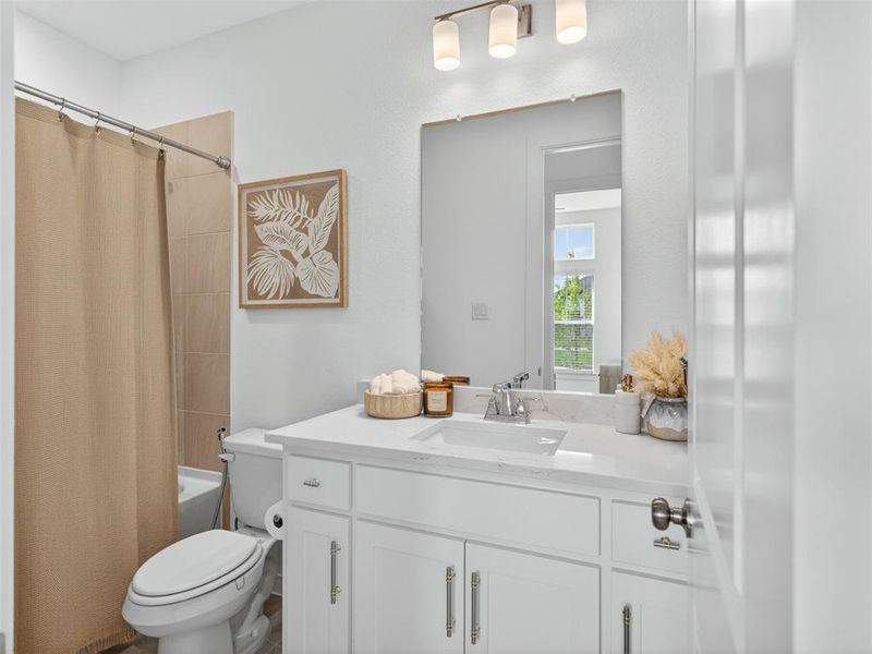 Furnished interior view inside a new home in , McKinney (Image 9).
