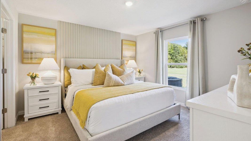 Furnished interior view inside a new home in Magnolia Pointe, Umatilla (Image 13).