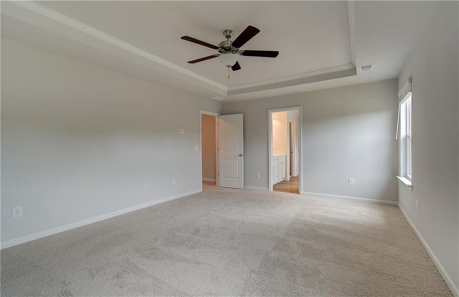 Spacious, unfurnished interior of a new home in Chapel Hill, Newnan (Image 22).