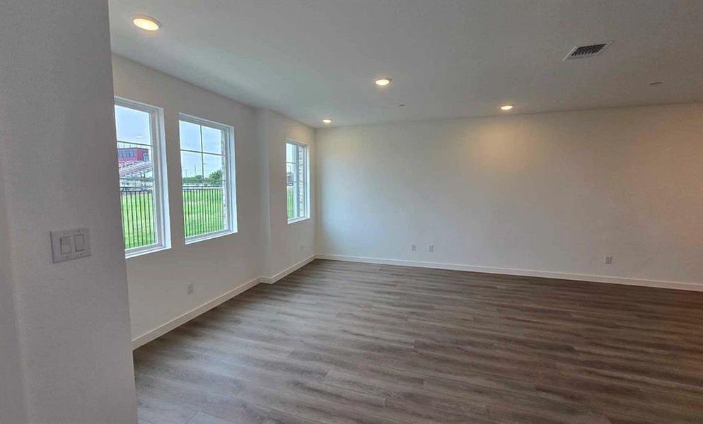 Family Room Construction Progress