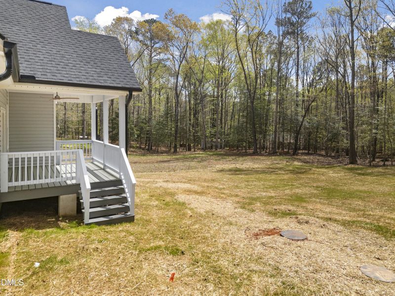 Almost flat backyard Almost flat backyard