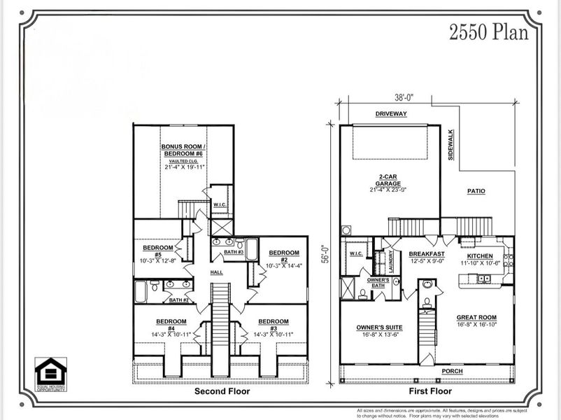2D floor plan layout of this home in Hobson Park, Antioch, TN (Image 4).