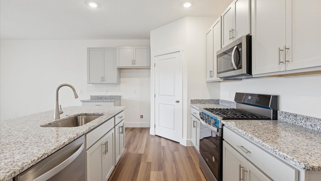 Furnished interior view inside a new home in Millstone Village, Morristown (Image 4).