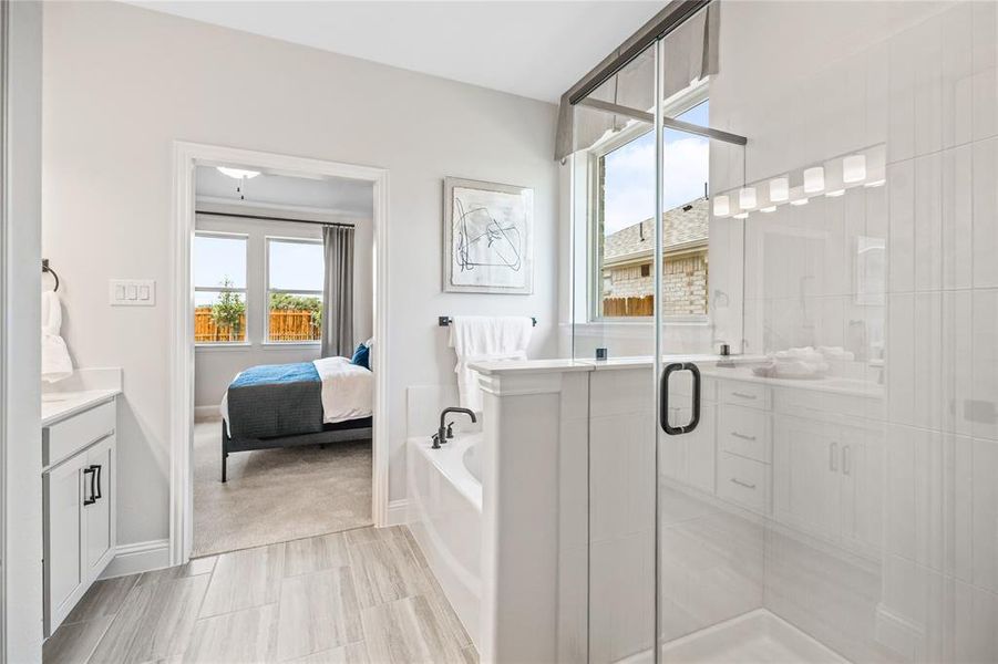 Beazer Homes Stark Farms Cascade Floorplan. This is not a photo of the actual home, but is a photo of the Cascade floorplan.