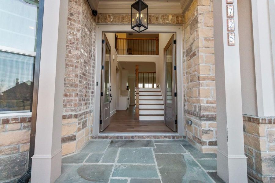 Exterior details and patio area of a home in , Flowery Branch (Image 3).