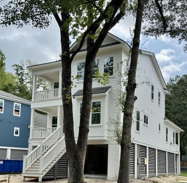 Front exterior of a new home in , Mount Pleasant, SC, highlighting curb appeal (Image 2). Front exterior of a new home in , Mount Pleasant, SC, highlighting curb appeal (Image 2).