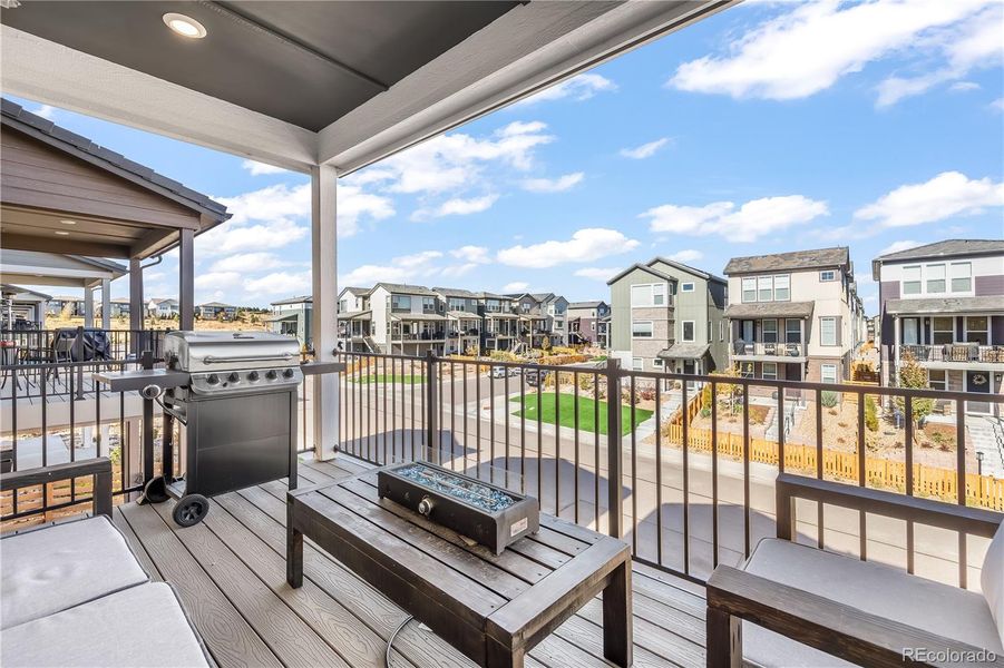 Exterior details and patio area of a home in , Parker (Image 4). Exterior details and patio area of a home in , Parker (Image 4).