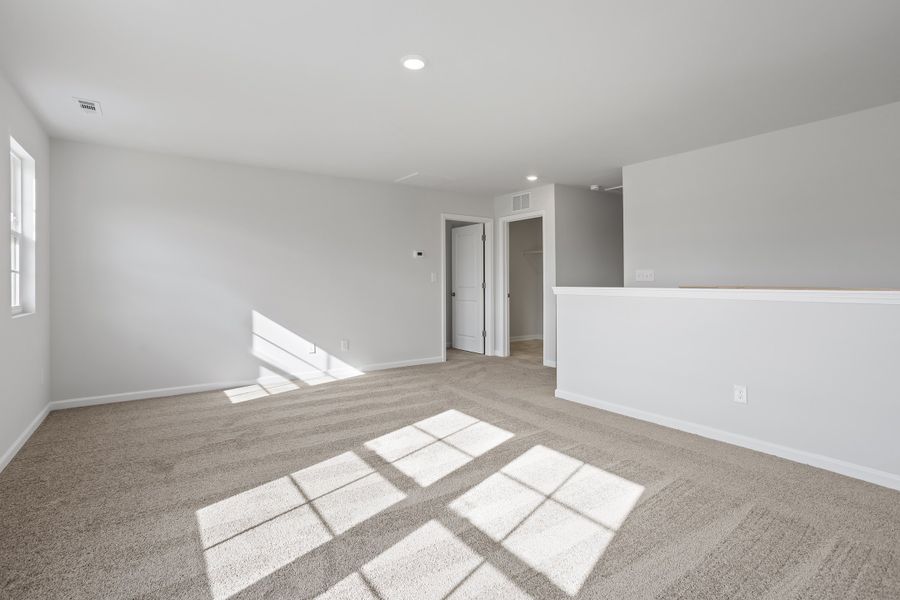 Spacious, unfurnished interior of a new home in Cambridge Reserve, Angier (Image 29). Spacious, unfurnished interior of a new home in Cambridge Reserve, Angier (Image 29).