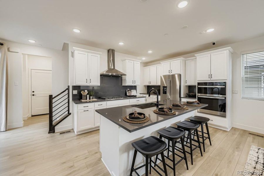 Furnished interior view inside a new home in Uplands, Westminster (Image 9).