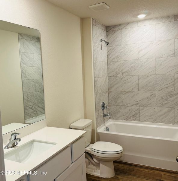 Furnished interior view inside a new home in Whisper Ridge, Hilliard (Image 3).