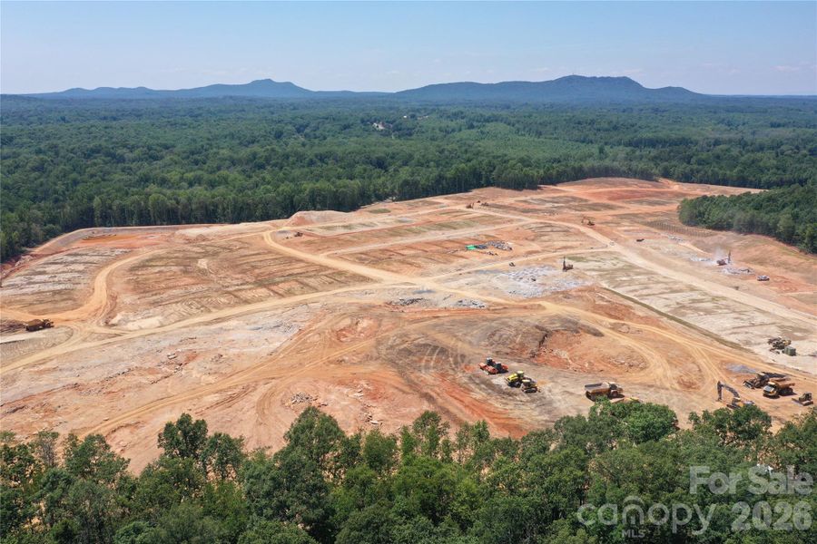 Sky view of community