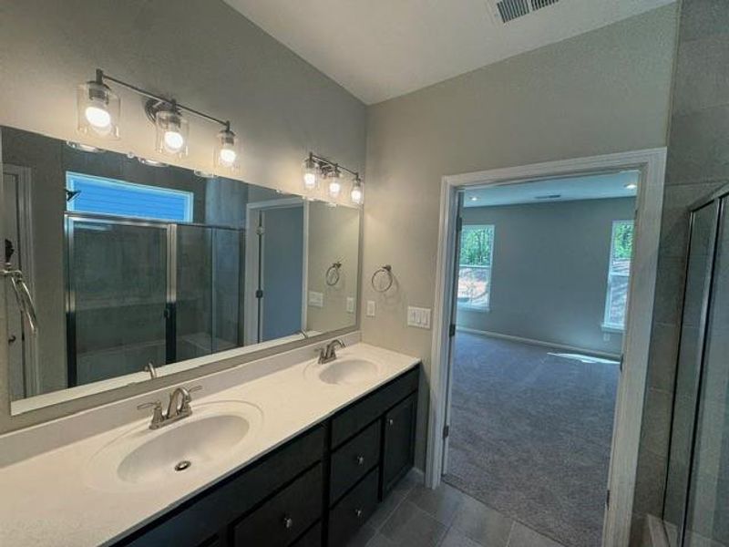 Furnished interior view inside a new home in Easton Park, Dallas (Image 4).