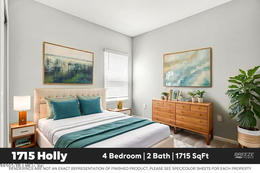 Furnished interior view inside a new home in Saddle Oaks, Jacksonville (Image 3).