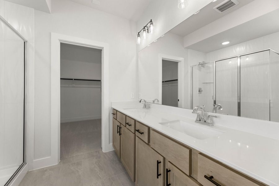 Furnished interior view inside a new home in Cottage Collection at Harvest, Argyle (Image 9). Furnished interior view inside a new home in Cottage Collection at Harvest, Argyle (Image 9).