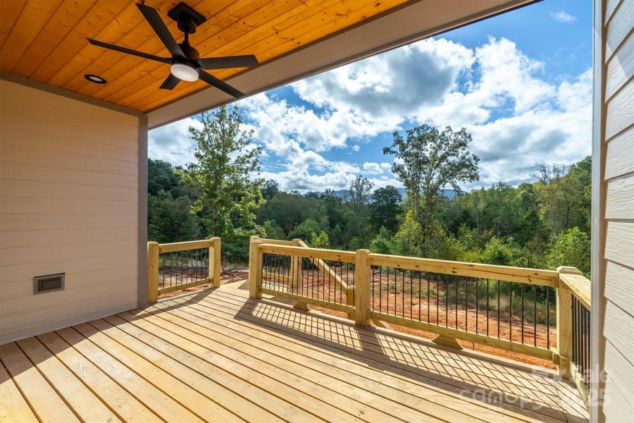 Exterior details and patio area of a home in , Morganton (Image 17).