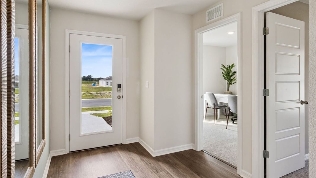 Furnished interior view inside a new home in Willowbrook South, Winter Haven (Image 4).
