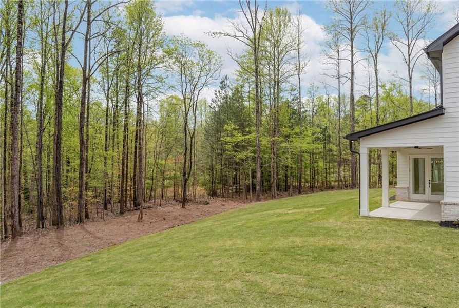 Exterior details and patio area of a home in , Maysville (Image 4).
