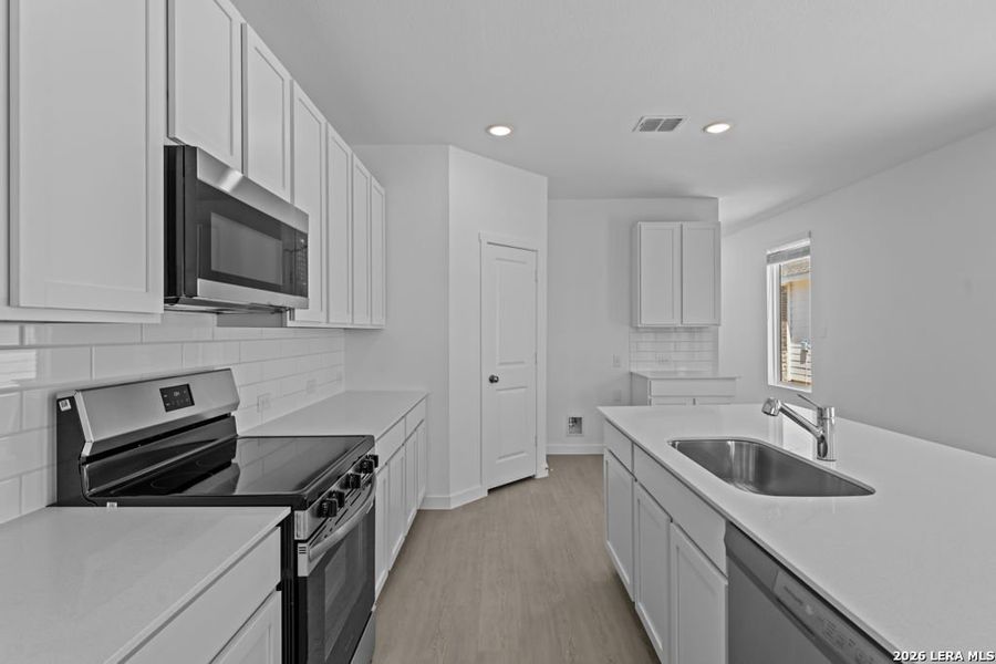 Furnished interior view inside a new home in Juniper Ranch, Spring Branch (Image 9).