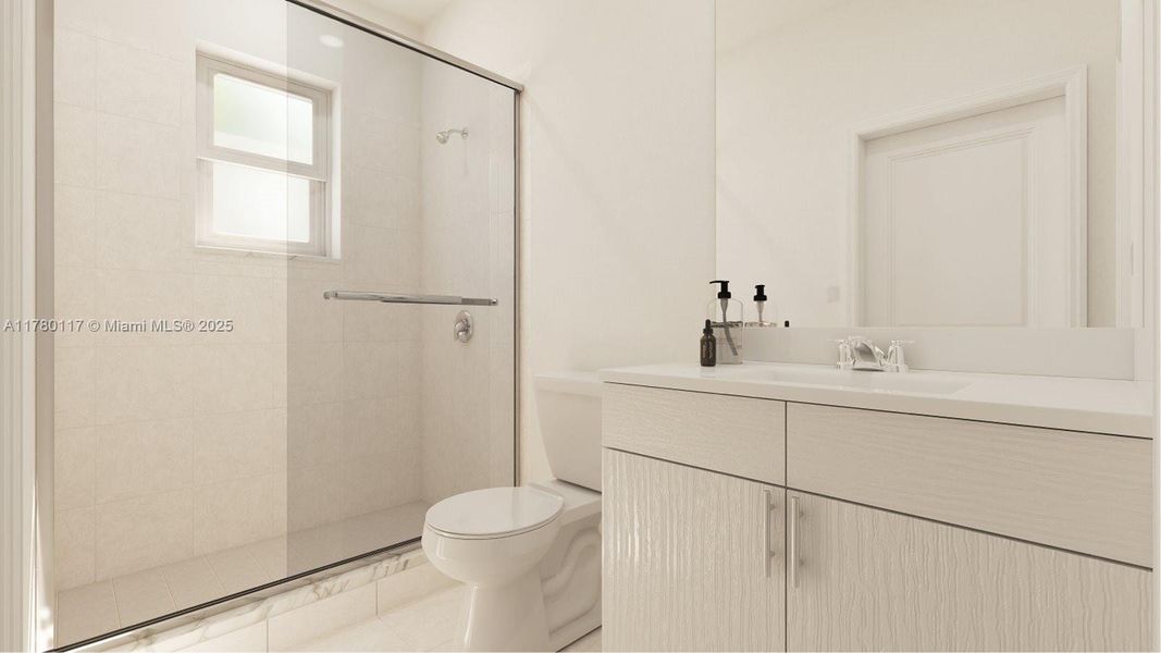 Furnished interior view inside a new home in Hawthorne at Galiano Pointe, Miami (Image 6).