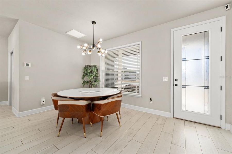 Furnished interior view inside a new home in , Newberry (Image 14).