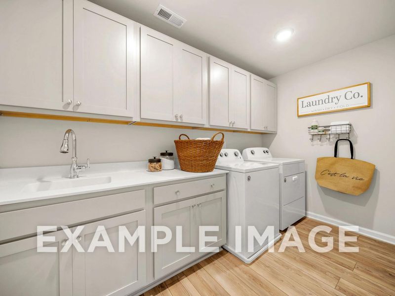 Representative furnished interior of a home built from the The Hickory B by Davidson Homes LLC in Melody Lakeside Estates, Buford (Image 30).