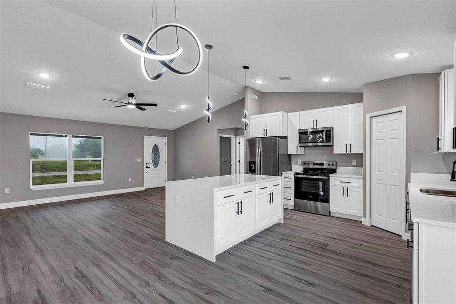 Furnished interior view inside a new home in , Ocala (Image 7).