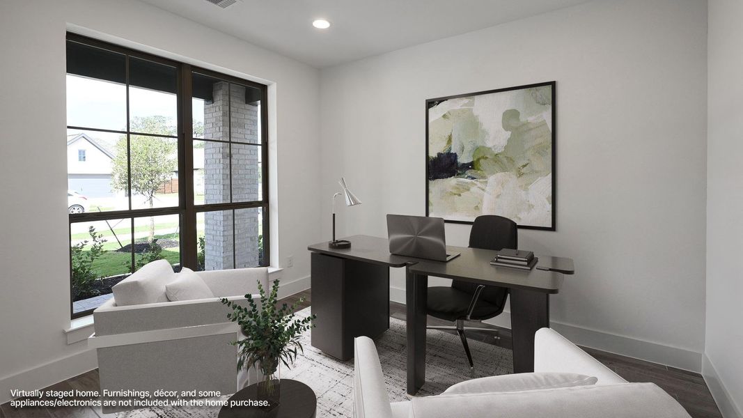 Furnished interior view inside a new home in Juniper Springs, Lockhart (Image 8).