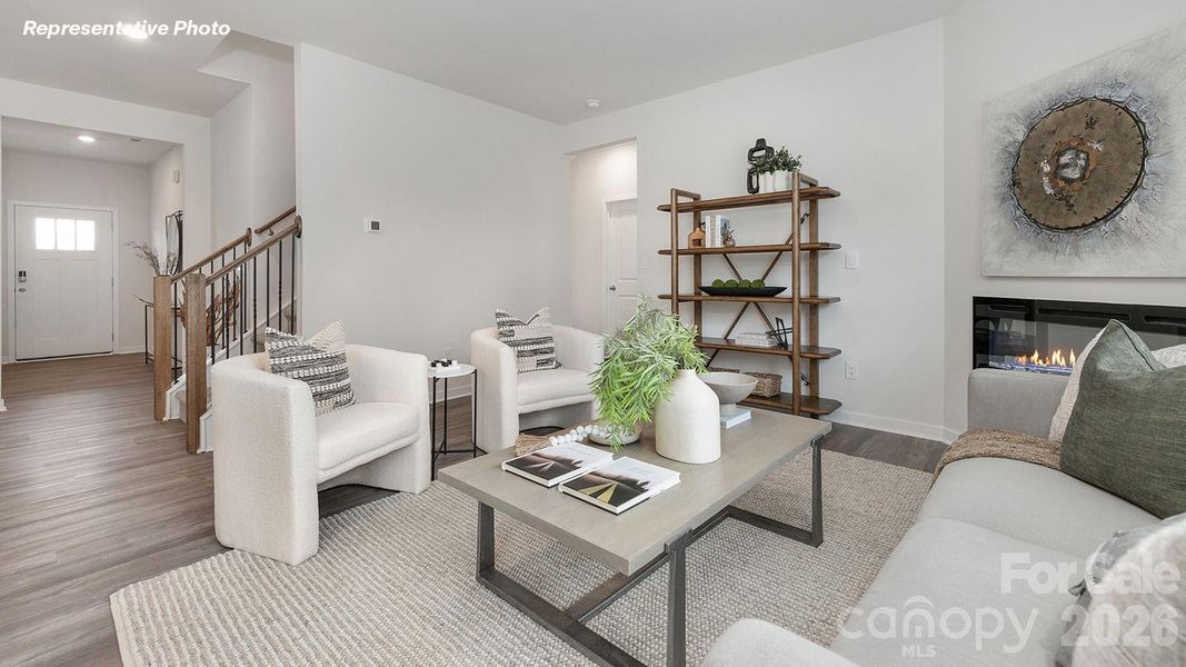 Furnished interior view inside a new home in Silverstein, Salisbury (Image 6).