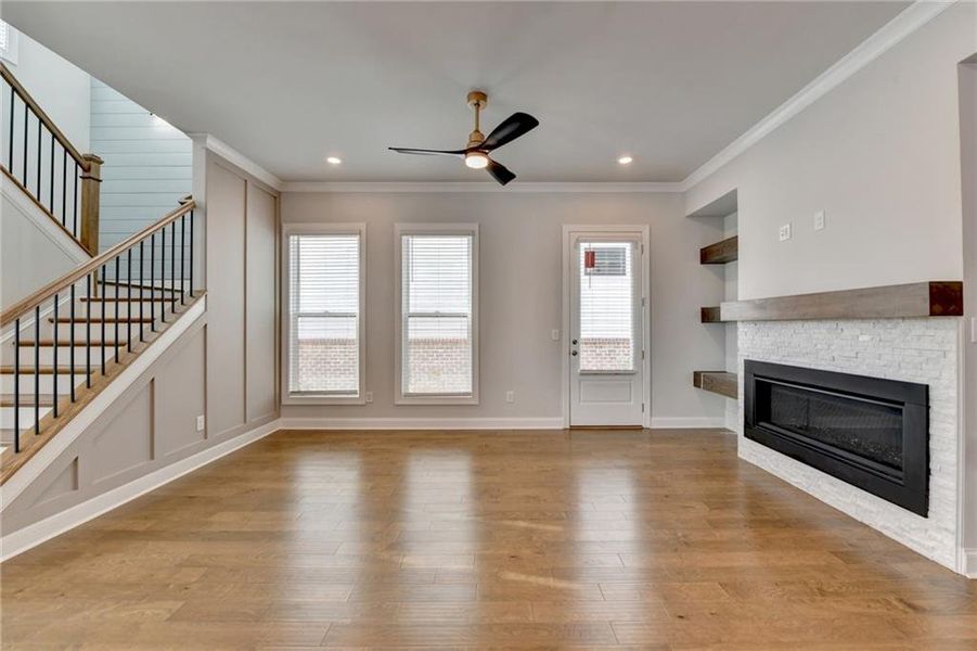 Spacious, unfurnished interior of a new home in , Buford (Image 24).